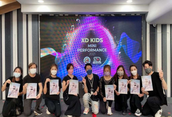 X-KIDS Mini Performance 2021 為超過 100 位舞蹈表演者進行化妝髮型造型設計